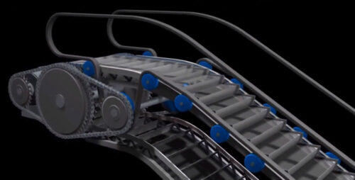 Escalator chains